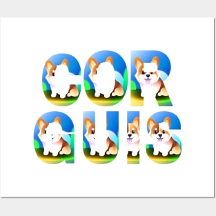 Cute Corgis Posters and Art